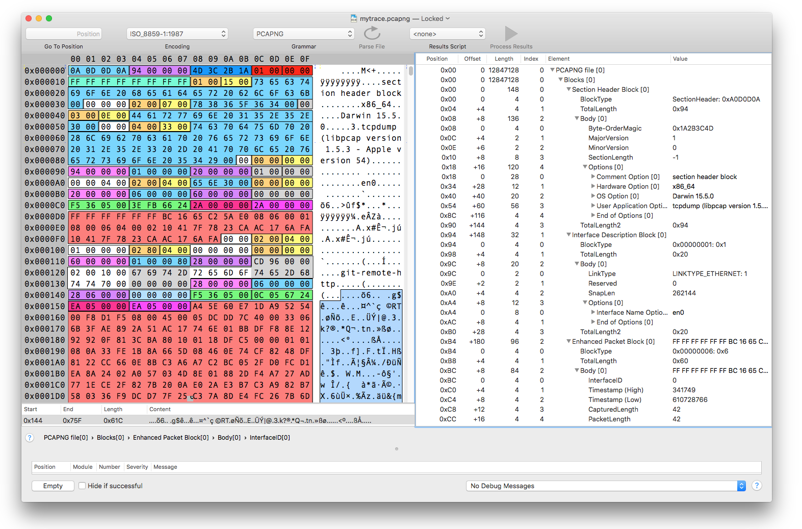 How To Read PCAP NG Files Generated By TCPDUMP